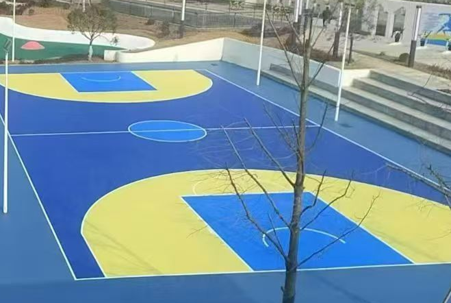 衢州市足球场人造草坪透气型塑胶跑道 - 方案