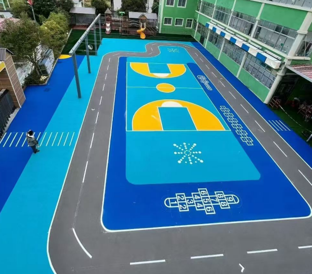 衢州市塑胶跑道材料混合型塑胶跑道 - 价格
